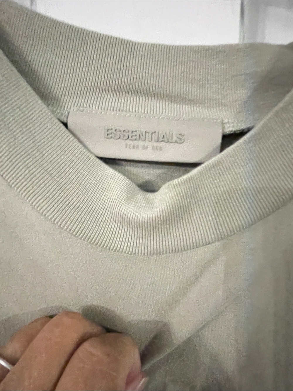 Essentials Crewneck T-Shirt - Light Sage